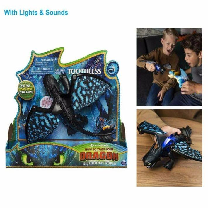 6046847 / 6045090 DreamWorks Dragons Toothless Deluxe Lights and Sounds brand new