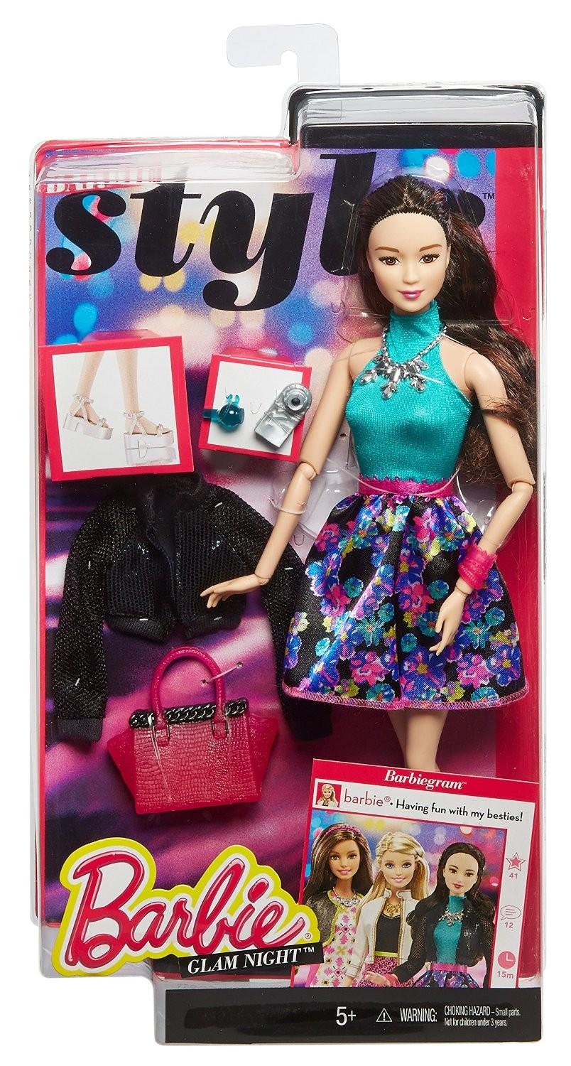 CLL36 / CLL33 Barbie Style Glam Doll with Flower Skirt Dress available to buy