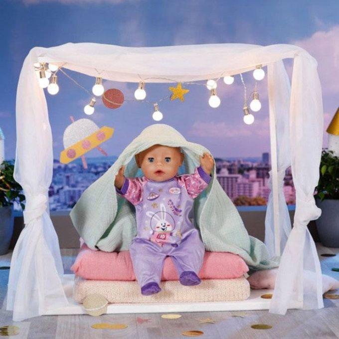 831090 BABY BORN 43cm ZAPF CREATION kombinezons Happy Birthday violets - 1