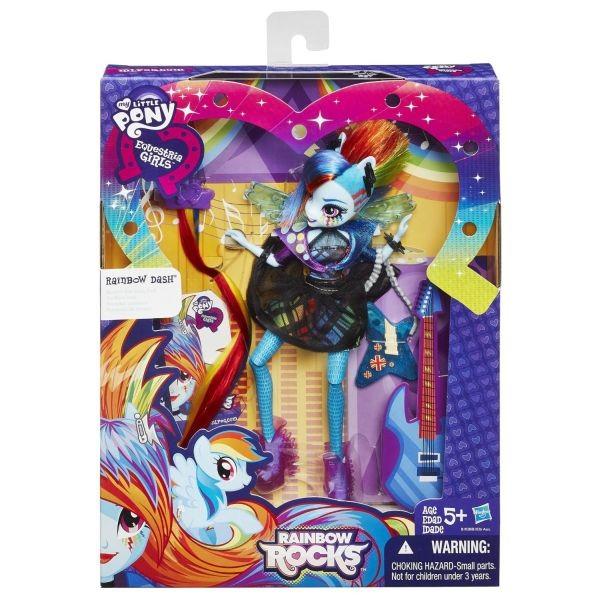 Lelle Rainbow Rocks Hasbro Rainbow Dash B1038 / B1036 for sale in Barcelona