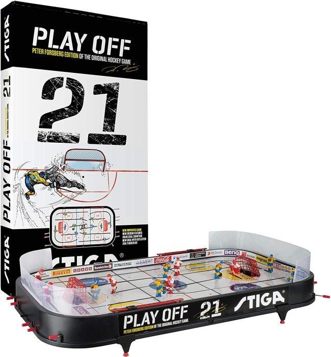 STIGA Tabletop Ice Hockey Game Play Off 21 Sweden-Finland - can deliver