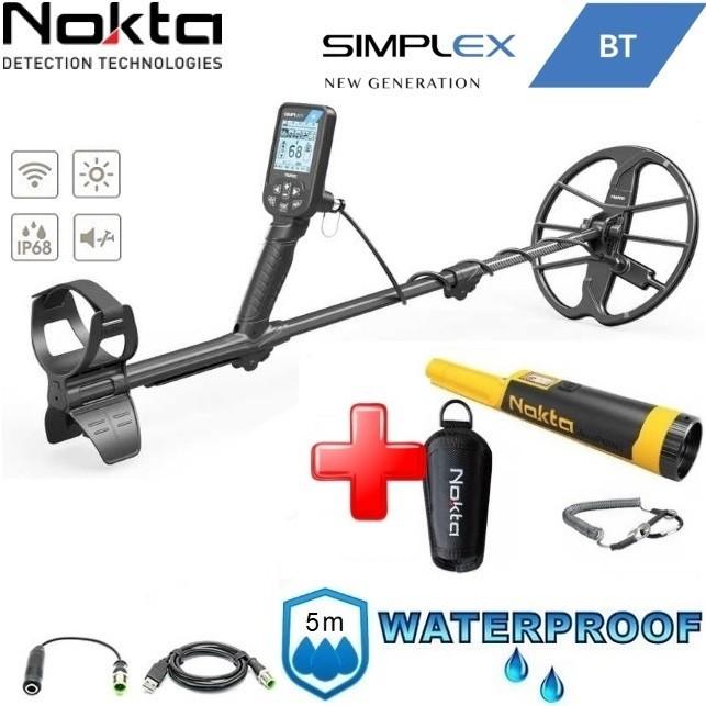 Metal detector NOKTA SIMPLEX BT+ ACCUPOINTERS (new) - 1