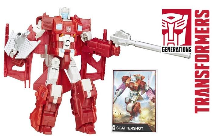 B4664 / B0975 HASBRO Transformers Generations Scattershot (new)