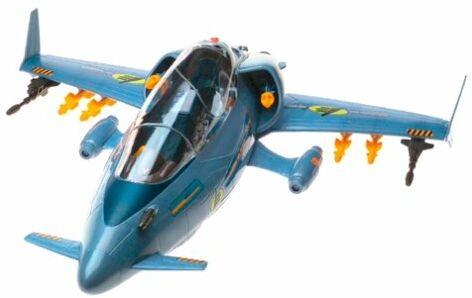 Mattel 1999 Max Steel Mx25 Attack Jet & Battle Luge 21835 Lidmašīna for sale in Barcelona - 1