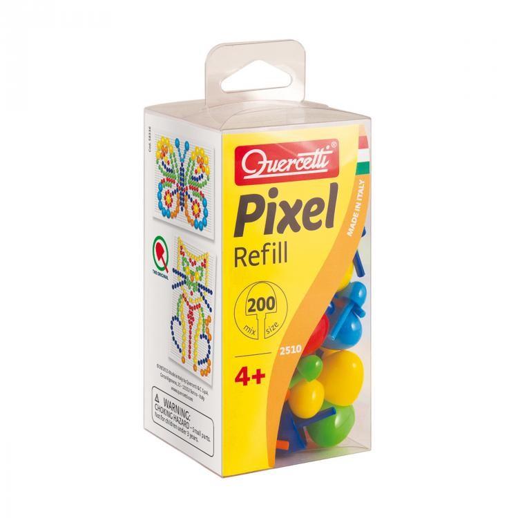 2510 Quercetti Pixel Refill mix 200pcs mix size - can deliver