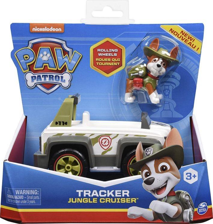 6052310 PAW Patrol Tracker’s Jungle Cruiser Vehicle with Collectible Figure TRACKER SPIN MASTER for  - 1