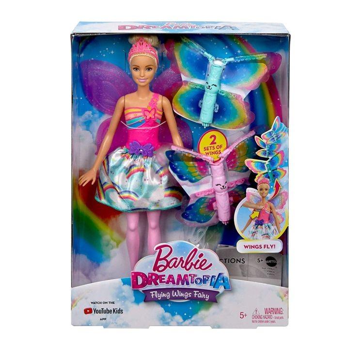  FRB08 BARBIE FANTASY Flying Fairy B, Butterfly, Toy for 2 to 5 Years Children Dolls MATTEL - 1