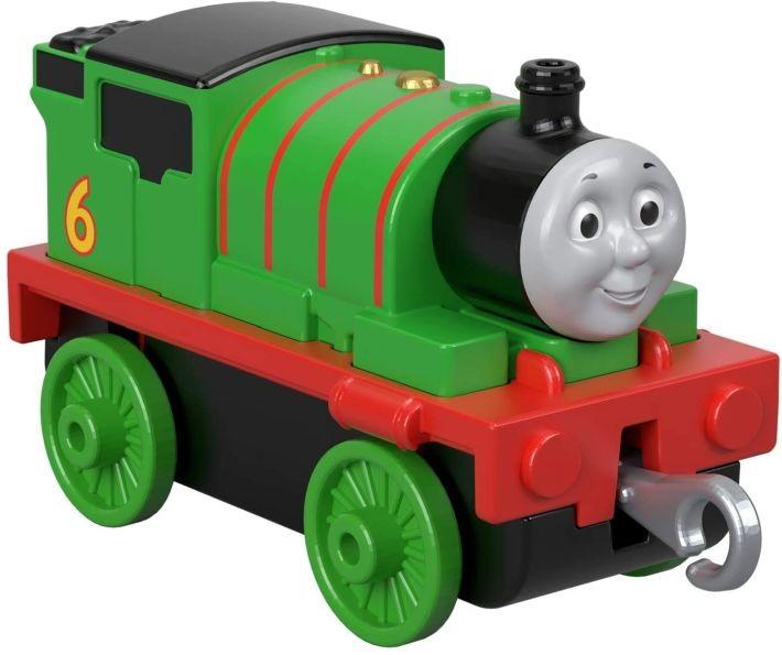FXX03 / GCK93 Thomas & Friends Trackmaster, Push Along Percy Metal Train Engine - 1