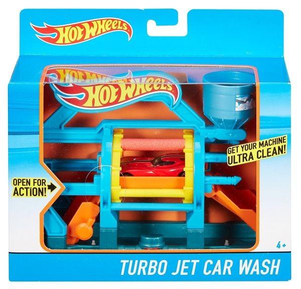 DWL00 / DWK99 Hot Wheels Turbo Jet Car Wash Playset - 1