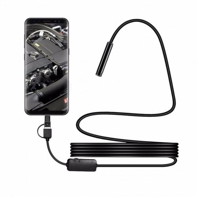 Miniature camera - endoscope for inspection of