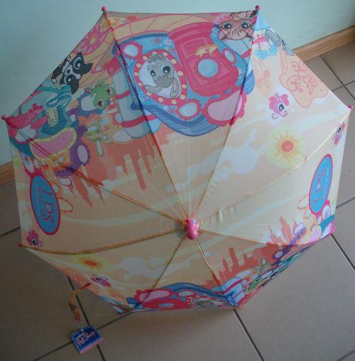 Baby umbrella Littlest Pet Shop 70cm x 55cm Mechanical - can deliver - 1