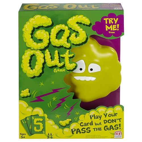 DHW40 Mattel Board Game Gas Out