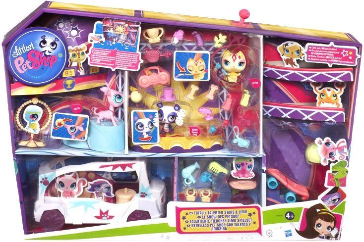 HASBRO Littlest Pet Shop A0410 tatally talented stars & LIMO - 1