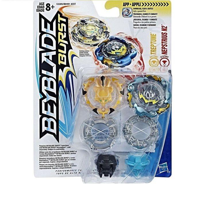 Hasbro BeyBlade Dual Pack NEPSTRIUS and TREPTUNE, C2285 / B9491 - can deliver