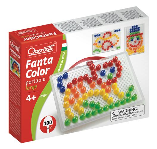 Mozaika Puzzle Quercetti 0955 Fanta Color portable large no 4g. - 1