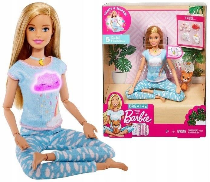 GNK01 Barbie Breath with Me Meditation Doll - 1