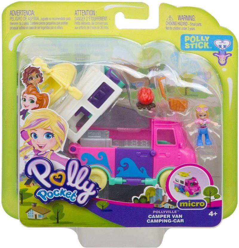 GKL49 Mattel Polly Pocket Pollyville Camper Van Vehicle selling