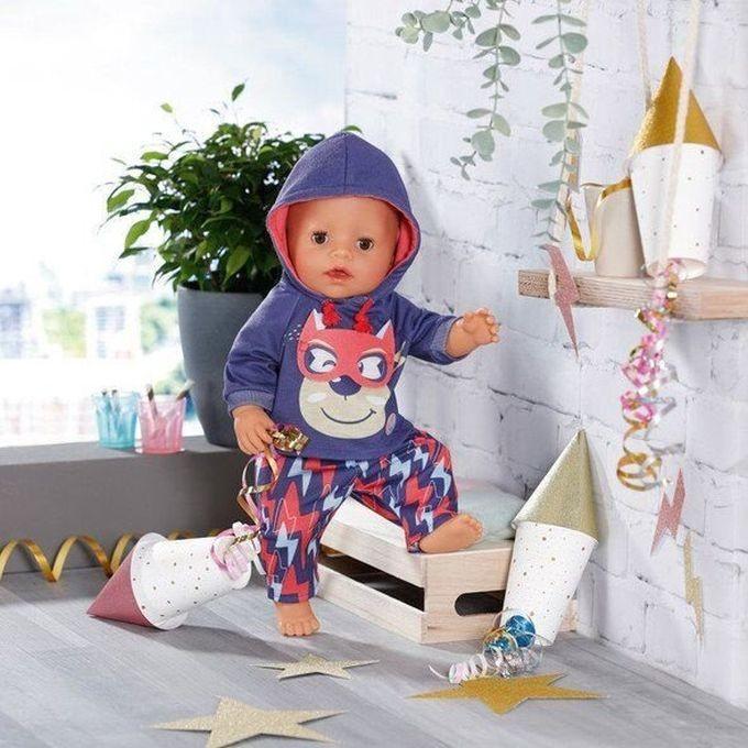 830819 BABY BORN 43cm ZAPF CREATION masked outfit (new) - 1