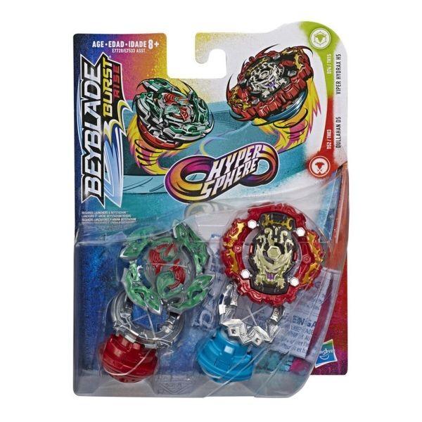 Hasbro BeyBlade E7728 / E7533 Burst Rise Slingshock Dual Pack DULLAHAN D5 and VIPER HYDRAX H5 - can 