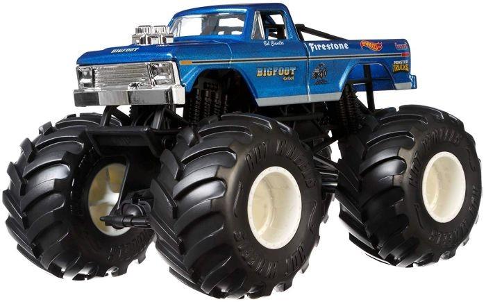 FYJ83 / GBV32 Hot Wheels Vehicle Monster Trucks Bigfoot 4X4 - 1