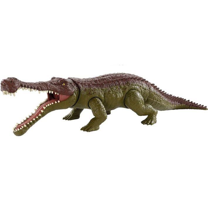 GJP34 Jurassic World Massive Biters Sarcosuchus MATTEL for sale - 1