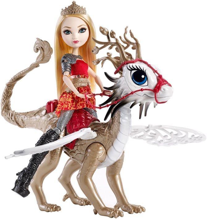 DKM76 Apple White & Braebyrn Dragon - Dragon Games - Ever After High MATTEL