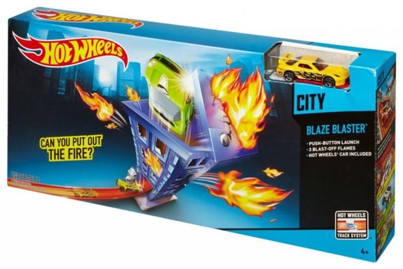 CDK90 / X2604 HOT WHEELS BLAZE BLASTER Track Set (new) - 1