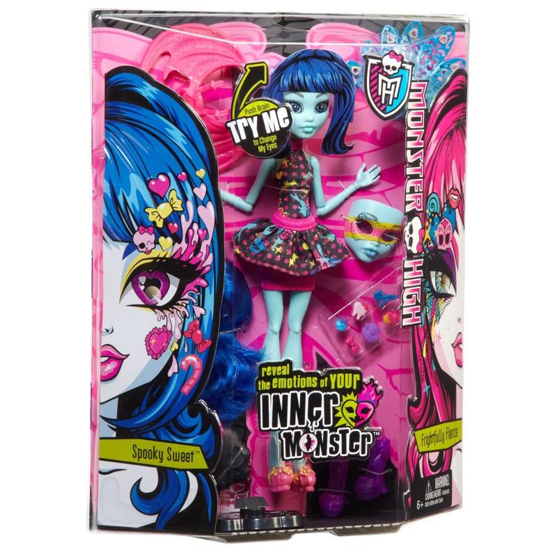 CBL21 / BJR24 Monster High Inner Monster Spooky Sweet Frightfully Fierce 