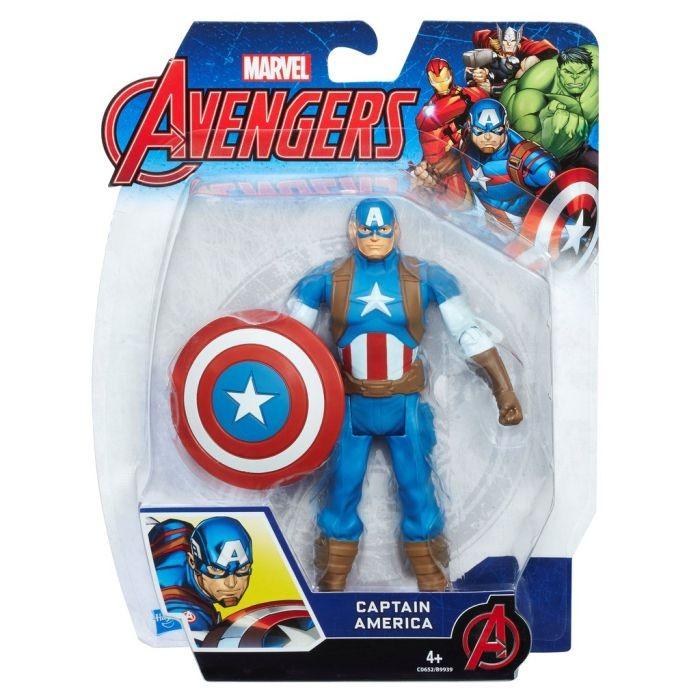 C0652 Hasbro Marvel Avengers Captain America 6-In Basic Action Figure - 1