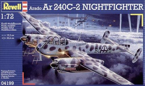REVELL Adhesive model 04199 Arado Ar240 Nightfighter