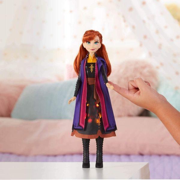 E7001 / E6952 Disney Frozen Anna Autumn Swirling Adventure Fashion Doll That Lights Up, Inspired by  - 1