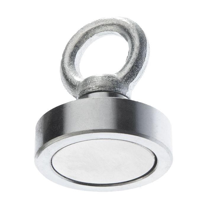 Search neodymium magnet F80 100kg Nepra with a breaking force of 100kg.  FISHING MAGNET