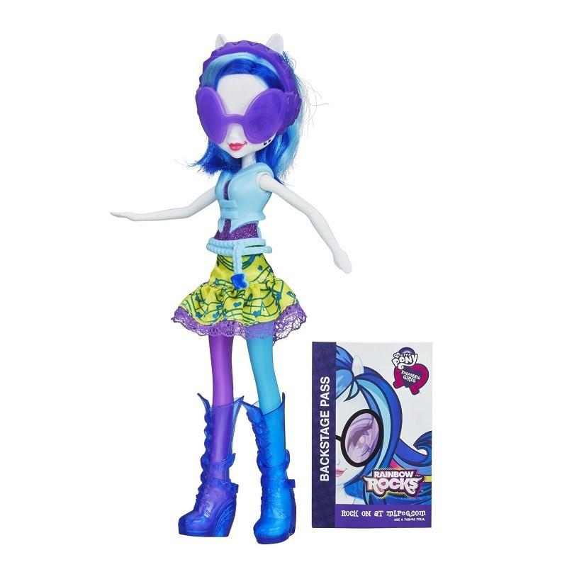 A8834 / A3994 Equestria Girls Rainbow Rocks Neon - DJ Pon-3 Hasbro My Little Pony selling - 1