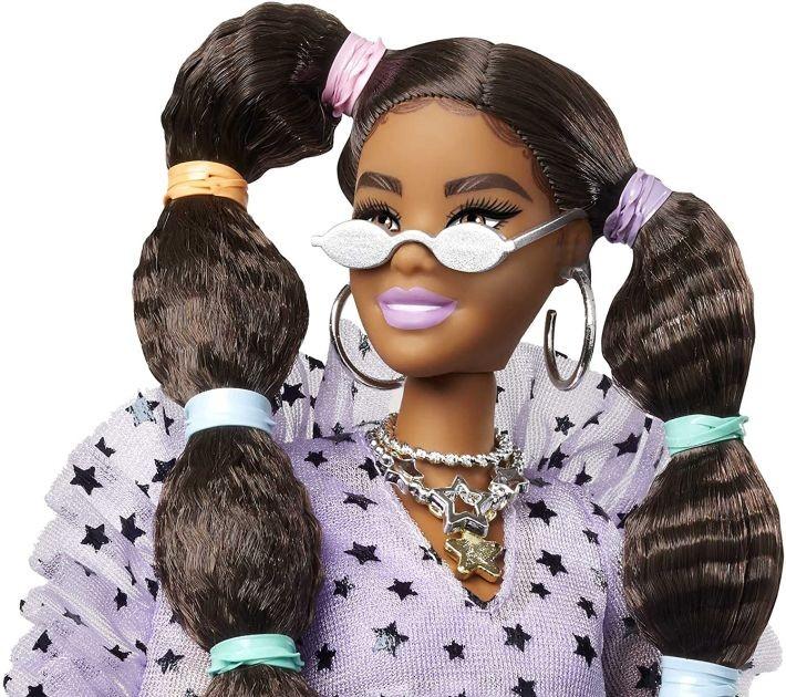 Selling GRN27 / GXF10 Barbie Extra MATTEL with braids on elastic bands - 1