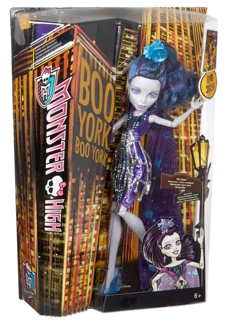 CHW63 / CHW64 Monster High Boo York, Boo York Gala Ghoulfriends Elle Eedee Doll - can deliver
