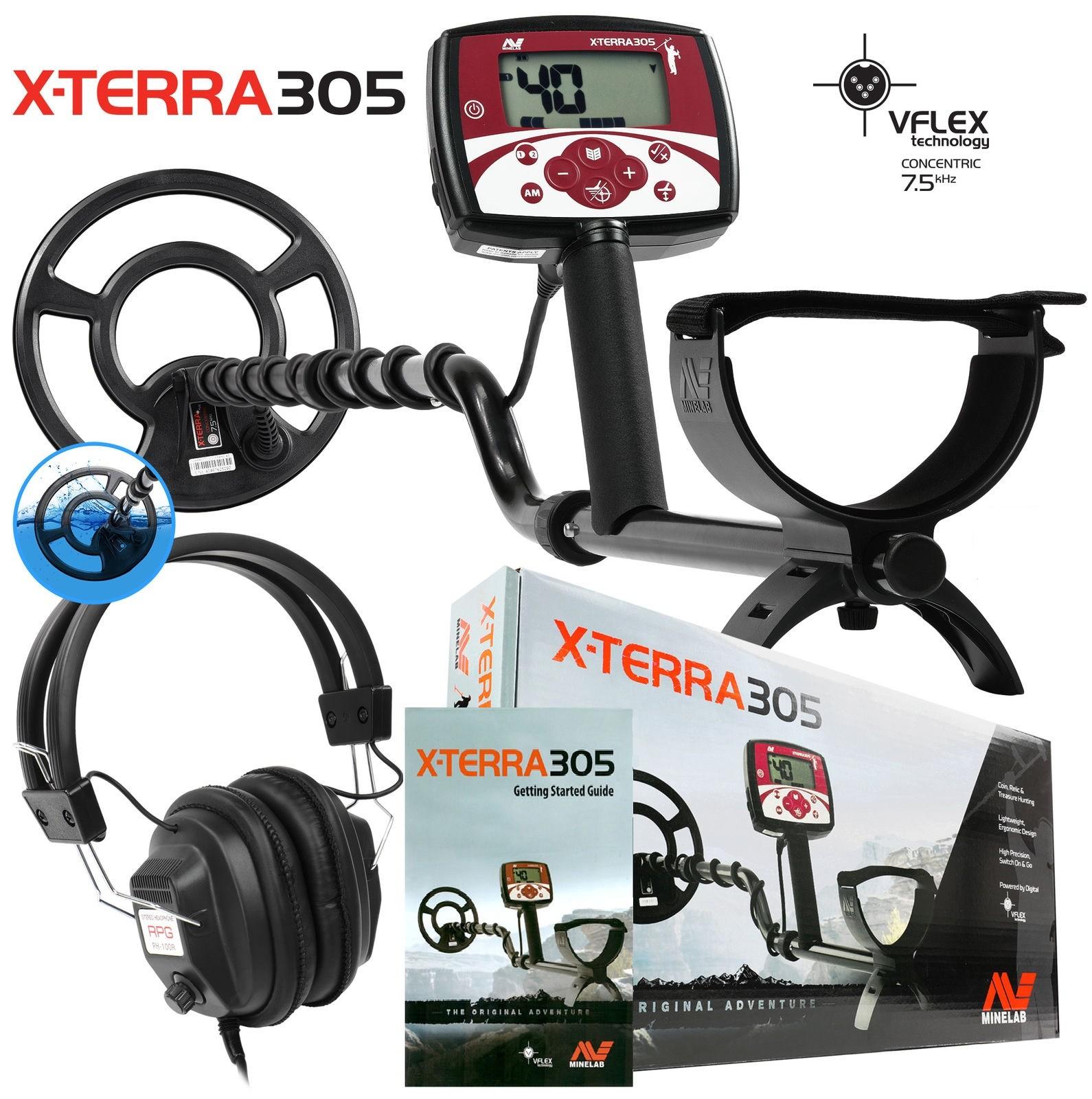 Minelab X-Terra 305 + DĀVANAS - can deliver - 1