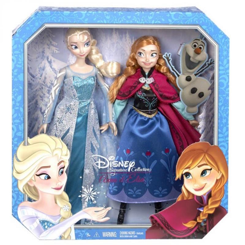 Selling CKL63 Disney Signature Collection Anna and Elsa Dolls ELZA