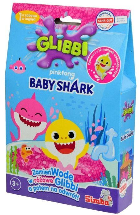 105953399026 GLIBBI BABY SHARK GREEN PIRT PINK Gelli Baff - 1