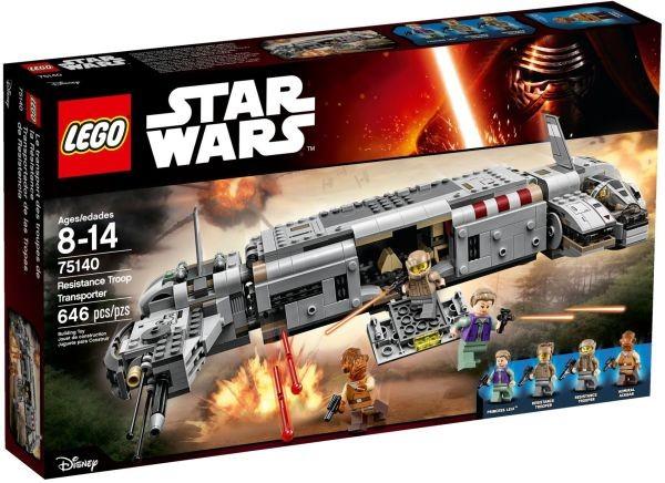 75140 Lego Star Wars Resistance Troop Transporter selling - 1