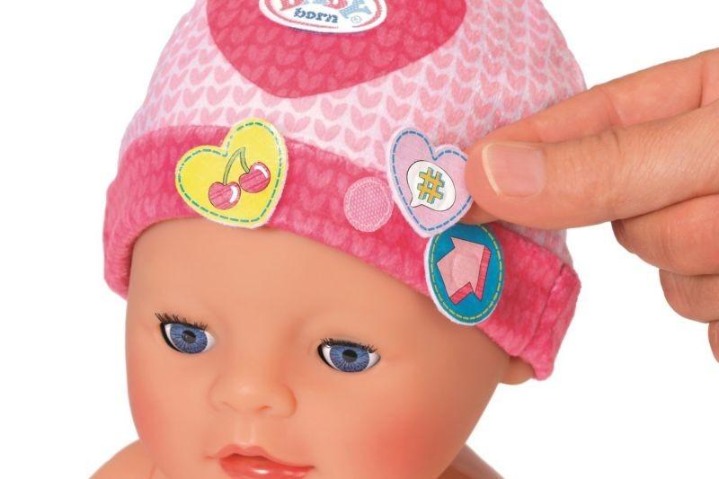 825440 Zapf Creation Baby Born® 825440 Hat with Batches cepure - 1