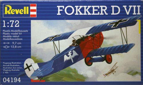 REVELL Model 04194 Fokker D VII - 1